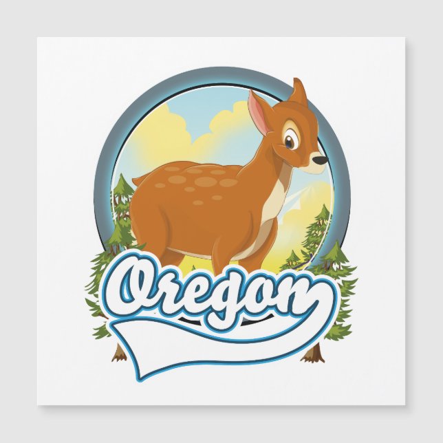 Oregon Deer reislogo (Voorkant)