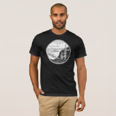 Oregon - Donker T-shirt (Voorkant volledig)