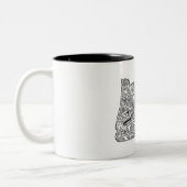 Oregon Doodle Café Mug (Gauche)