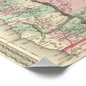 Oregon en Washington Poster (Hoek)