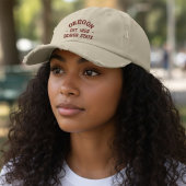 Oregon Est 1859 Beaver State Embroidered Cap Geborduurde Pet