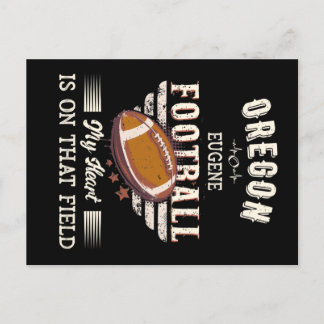 Oregon Eugene American Football Briefkaart