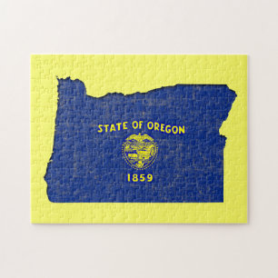 OREGON FLAG LEGPUZZEL
