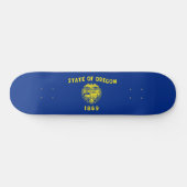 Oregon Flag Skateboard (Horizontaal)