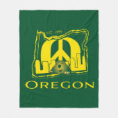 Oregon Fleece Blanket (Voorkant)