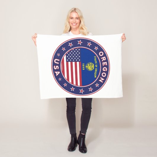 Oregon Fleece Deken (In situ)