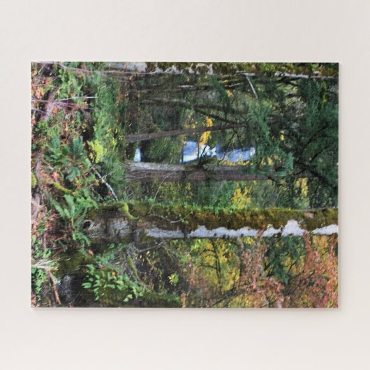Oregon Forest Jigzaag Puzzle Legpuzzel (Horizontaal)