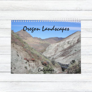 Oregon fotografische landschappen kalender
