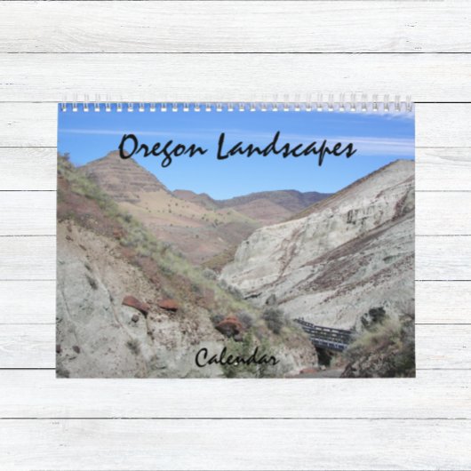Oregon fotografische landschappen kalender