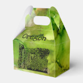 Oregon Gable Favor Box Bedankdoosjes (Achterkant)