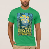 Oregon Groovy Eclipse 2017 T-shirt (Voorkant)