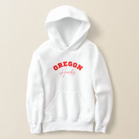 Oregon Hawks Red Kids Sweatshirt