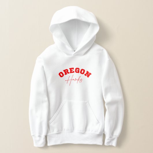 Oregon Hawks Rood Kinder sweatshirt (Laagn)