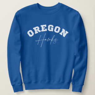 Oregon Hawks Sweatshirt de la cou de l'équipage fé