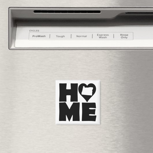 Oregon Home Heart State Frigo Magnet (In Situ (Lave-vaisselle))