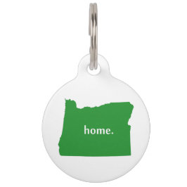 Oregon Home State Green Huisdierpenning