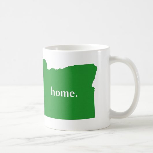 Oregon Home State Green Koffiemok (Rechts)