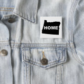 Oregon Home weg van State Button Badge Pin (In situ)