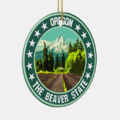 Oregon Keramisch Ornament (Rechts)