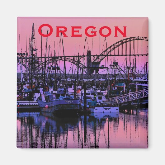 Oregon Magnet Magneet (Voorkant)