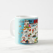 Oregon Map Mug (Devant gauche)