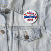 Oregon met Romney 2012 Ronde Button 5,7 Cm (In situ)