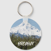 Oregon Mount Hood Foto Sleutelhanger (Achterkant)