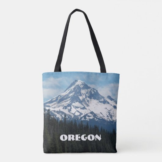 Oregon Mount Hood Landschap Tote Bag (Achterkant)