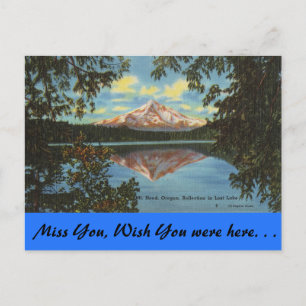 Oregon, Mt. Hood, Lost Lake Briefkaart