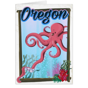 Oregon Octopus reisposter.