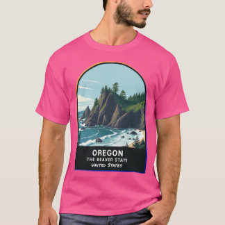 Oregon (OR), staat van de Verenigde Staten van Ame T-shirt