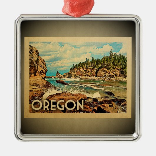 Oregon Ornament Vintage Travel (Voorkant)