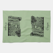 Oregon 'over stove handle' Serviette de cuisine (Horizontal)