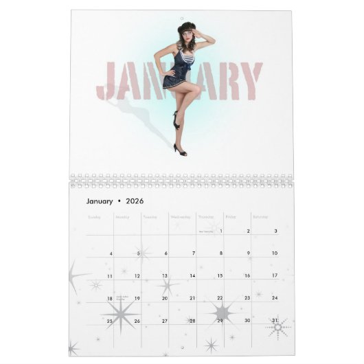 Oregon Pin Ups Kalender (Jan 2026)