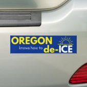 Oregon political bumper sticker (Op auto)