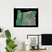 Oregon Poster (Thuiskantoor)