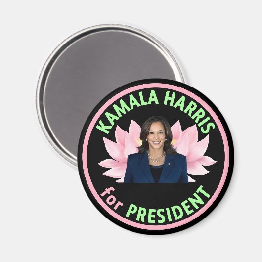 Oregon pour Harris Circle Magnet (Recto/Verso)