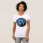 Oregon pour Obama T-shirt bleu (Devant entier)