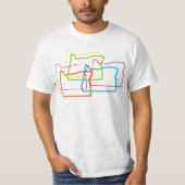 oregon pride blur t-shirt (Voorkant)
