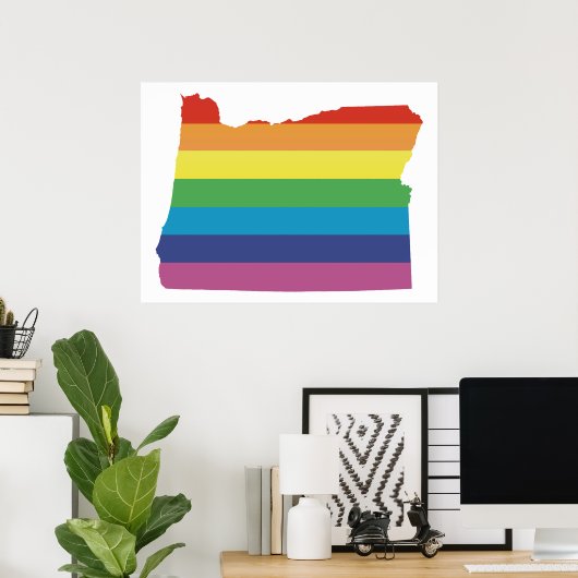 oregon pride. poster (Thuiskantoor)
