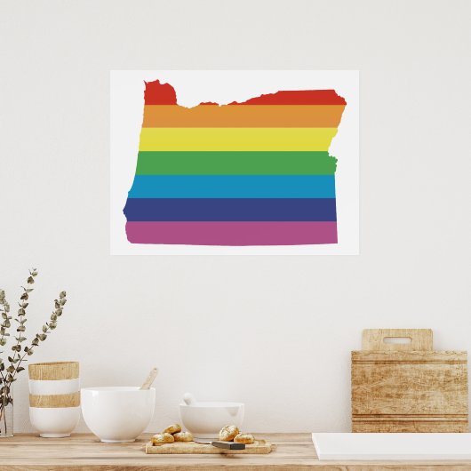 oregon pride. poster (Keuken)