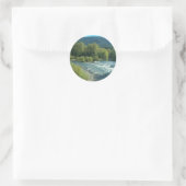 Oregon River Ronde Sticker (Tas)