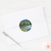 Oregon River Ronde Sticker (Envelop)