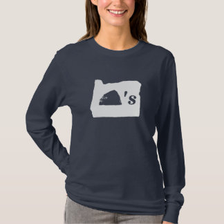 Oregon Rocks (witte glyph) T-shirt