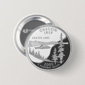 Oregon Ronde Button 5,7 Cm (Voorkant /achterkant)