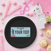 Oregon Sasquatch License Bord (Feest)