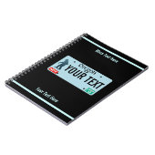 Oregon Sasquatch License Bord Notitieboek (Linkerzijde)