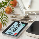 Oregon Sasquatch License Bord Sleutelhanger (Voorkant Rechts)