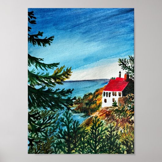 Oregon Seascape Poster (Voorkant)