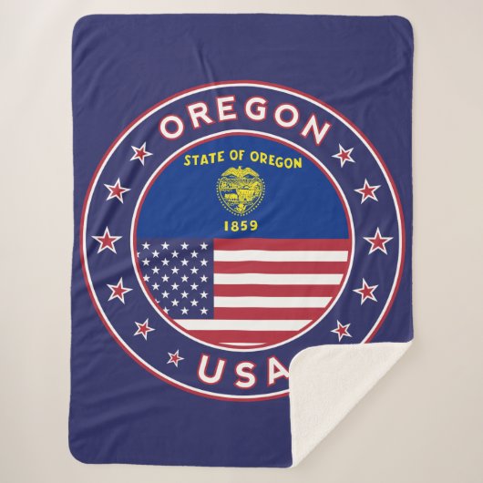 Oregon Sherpa Deken (Voorkant)